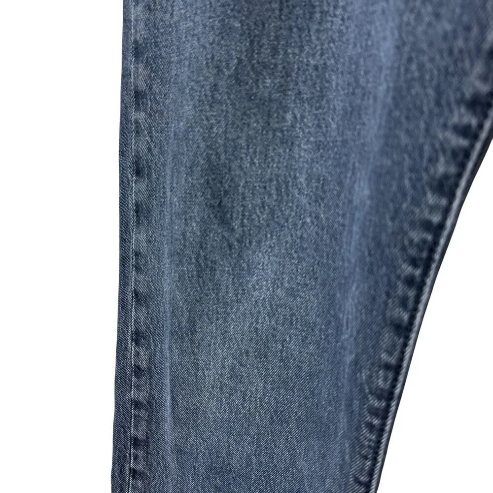 Levi's‎ 501 Jeans Mens 34x32 Black Faded Button Fly Original Fit Straight Denim